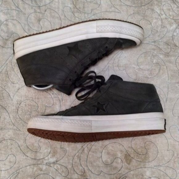 Converse Counter Climate Green Suede Water Repellent Mid Boot M7/W9 - Picture 5 of 11